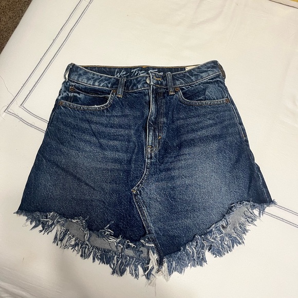 Free People Jean Skirt! - Picture 1 of 3